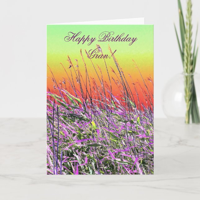 WILDFLOWERS CARD (Front)