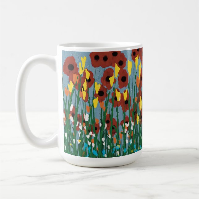 Wildflowers Coffee Mug (Left)