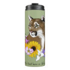 Wildflowers Cougar Mountain Lion Puma