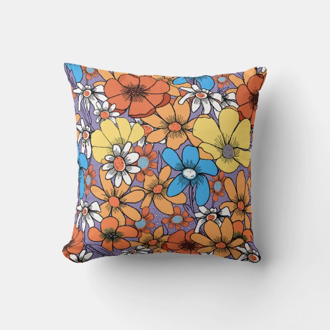 Wildflowers Cushion (Front)