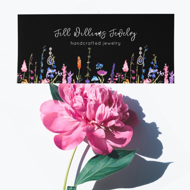 Wildflowers • Earring Hoops Studs Display Card   (Creator Uploaded)