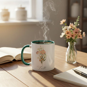 Wildflowers faith mug