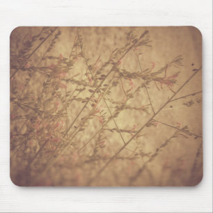Wildflowers Faux Vintage Mouse Pad