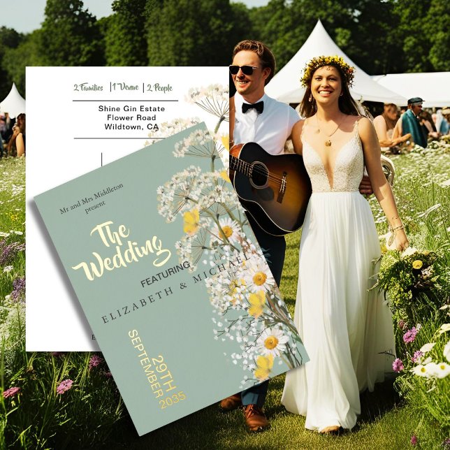 Wildflowers Festival Theme  Floral Sage Wedding (Creator Uploaded)