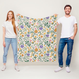 Wildflowers Fleece Blanket