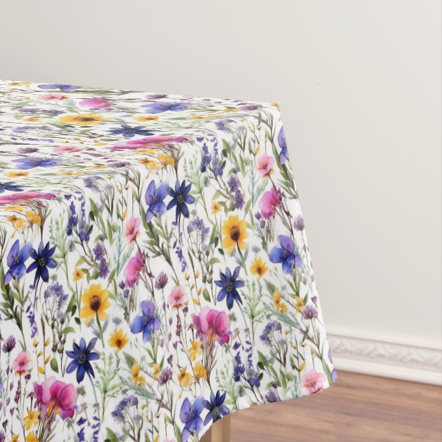 Wildflowers Floral Tablecloth (In Situ)