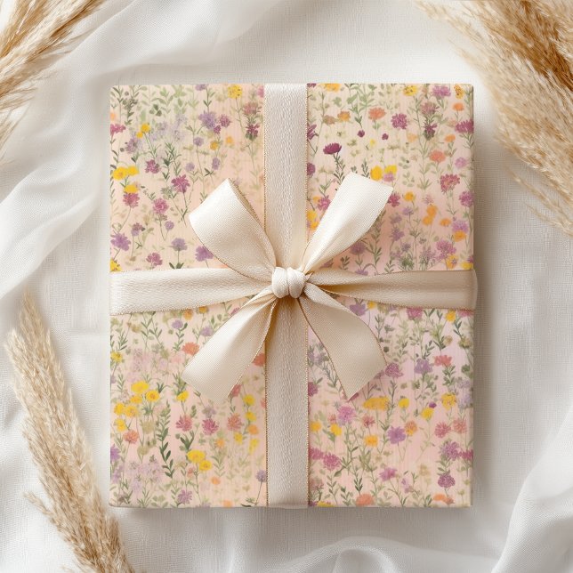 Wildflowers Growing Wild Tissue Paper (Creator Uploaded)