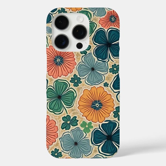 Wildflowers Harmonious Tones Case-Mate iPhone Case (Back)