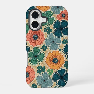 Wildflowers Harmonious Tones iPhone 16 Case