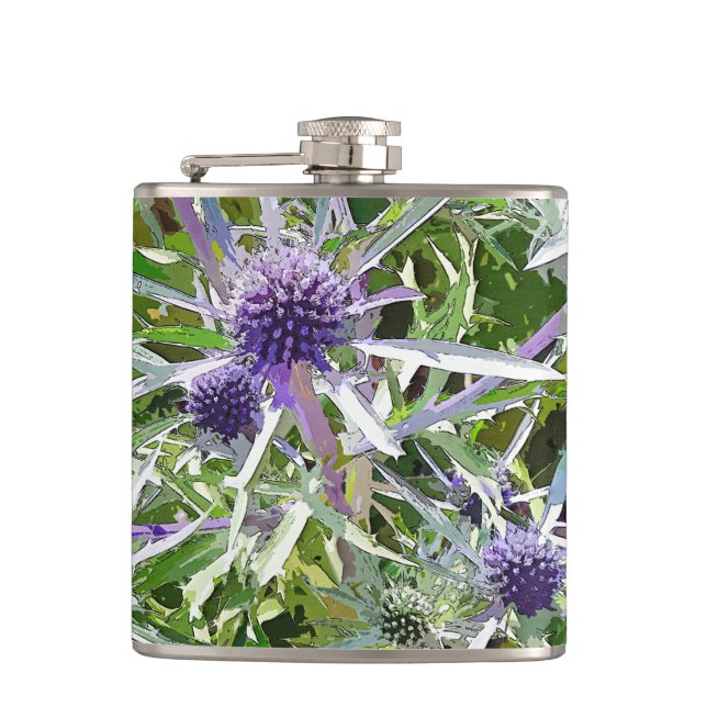 WILDFLOWERS HIP FLASK (Front)