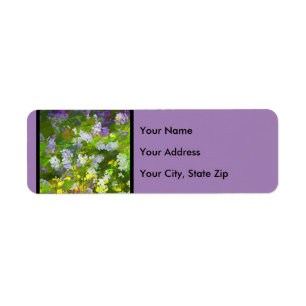 Wildflowers Impasto Painting - Original Flower Art