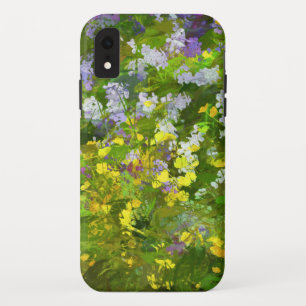 Wildflowers Impasto Painting - Original Flower Art Case-Mate iPhone Case