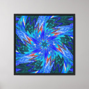 Wildflowers in Pastels 12 Canvas Print