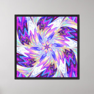 Wildflowers in Pastels 1 Canvas Print