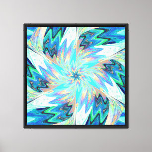 Wildflowers in Pastels 4 Canvas Print