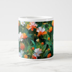 Wildflowers in The Field-20632 Large Coffee Mug