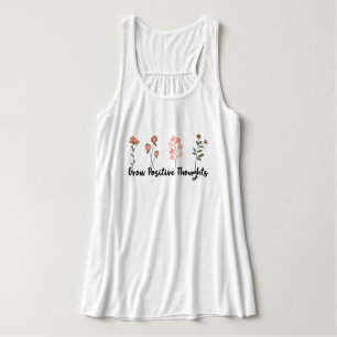 Wildflowers Inspirational Quote Tank Top