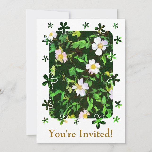 WILDFLOWERS INVITATION (Front)