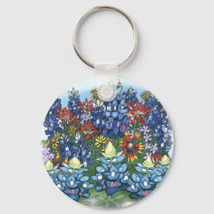 Wildflowers Key Ring