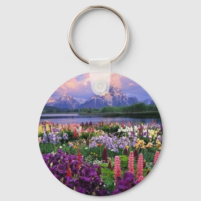 Wildflowers Keychain (Front)