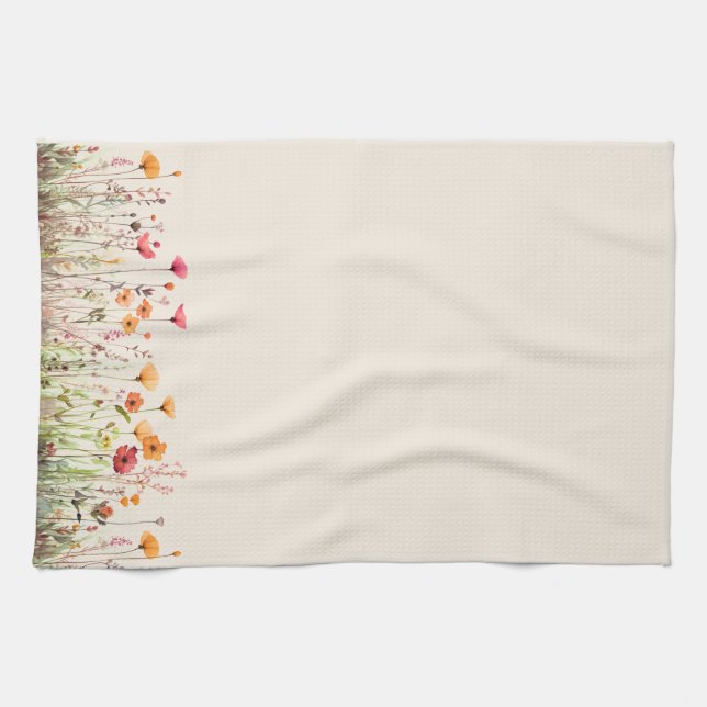 Wildflowers Kitchen Towel (Horizontal)