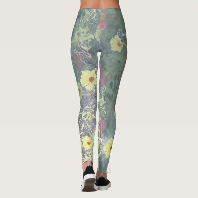 Wildflowers Leggings (Back)
