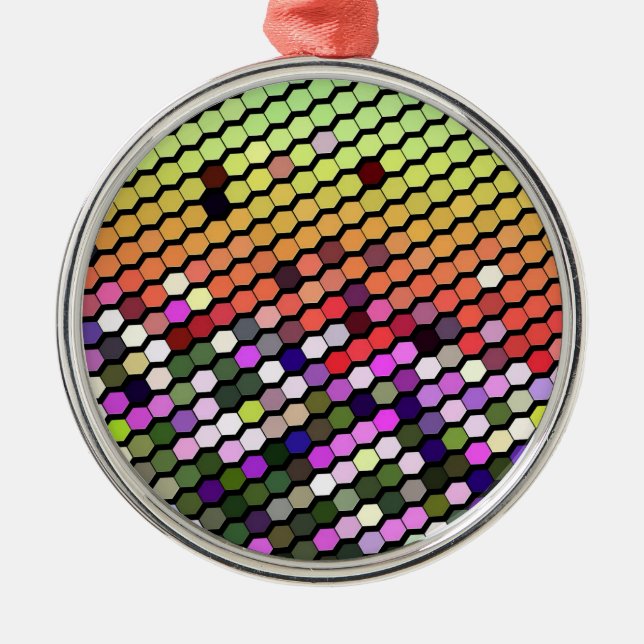 WILDFLOWERS METAL TREE DECORATION (Front)