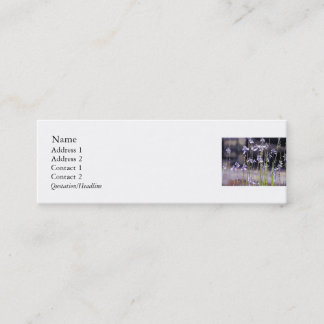 Wildflowers Mini Business Card