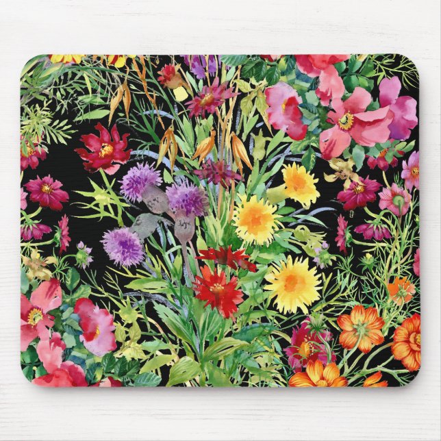 Wildflowers Mouse Pad (Front)