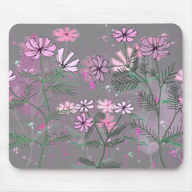Wildflowers Mouse Pad (Front)