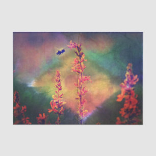 Wildflowers N Bee Autumn Diamond Tissue Paper