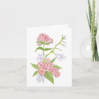 Wildflowers Note card