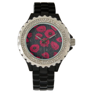 Wildflowers on off white watch