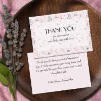 Wildflowers on Pink Girl Baby Shower
