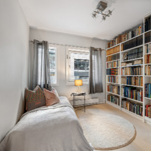 Wildflowers pattern poppy brown throw pillow