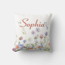 Wildflowers Personalised Custom Name