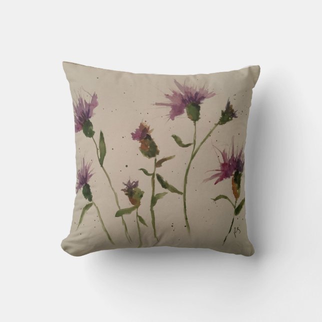 Wildflowers Pillow (Front)