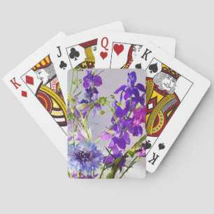 Wildflowers Playing Cards