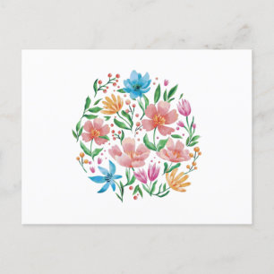 Wildflowers Postcard