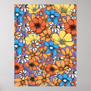 Wildflowers Poster