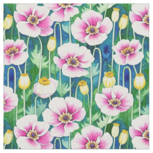 Wildflowers Print Fabric