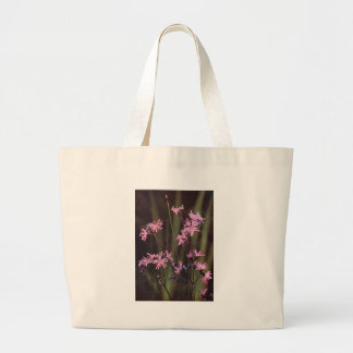 Wildflowers: Ragged Robin Large Tote Bag