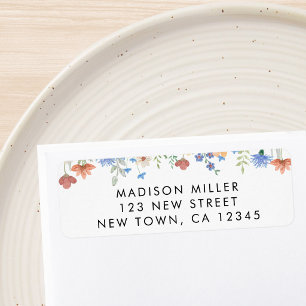 Wildflowers Return Address