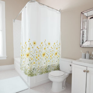 Wildflowers  shower curtain