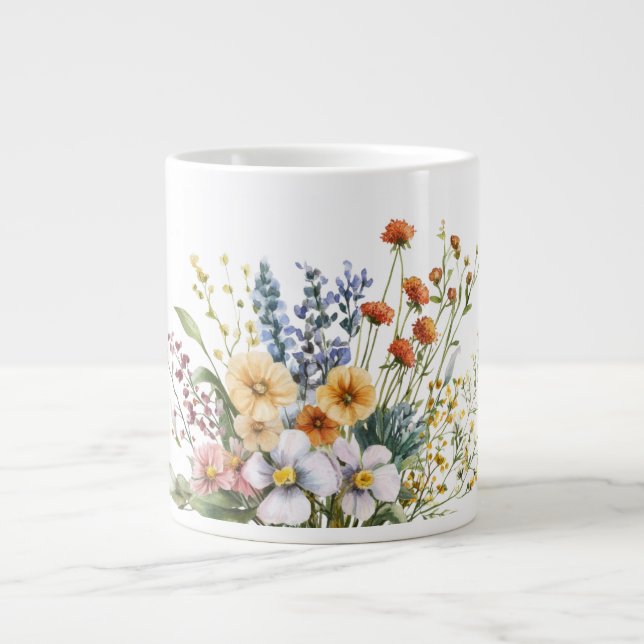 Wildflowers Specialty Coffee Mug (Front)