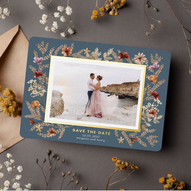 Wildflowers Surround Save the Date (Creator Uploaded)