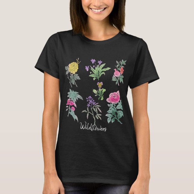 Wildflowers  T-Shirt (Front)