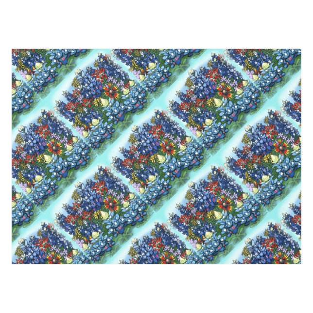 Wildflowers Tablecloth (Front (Horizontal))