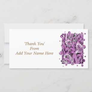 WILDFLOWERS THANK YOU CARD