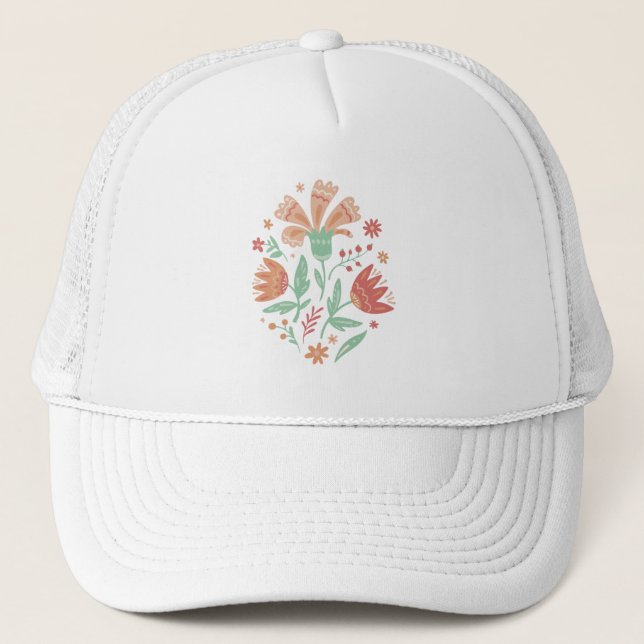 Wildflowers Trucker Hat (Front)